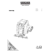 Karcher B 80 W Bp manual cover