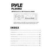 Pyle PL95MU Radio manual cover