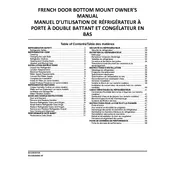 Whirlpool WRF560SMHZ Refrigerator manual cover