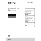 Sony NEX-5T manual cover