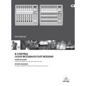 Behringer BCR2000 manual cover