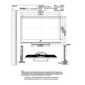 Sony KDL-46S3000 manual cover