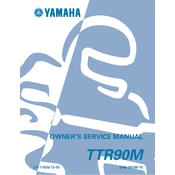 Yamaha TTR90M 2000 manual cover