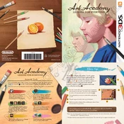 Nintendo Art Academy Lessons for Everyone manual cover