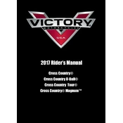 Polaris Victory Cross Country 8Ball Riders manual cover