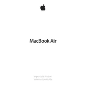 Apple MacBook Air Mid 2012 Product manual cover