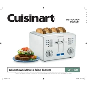 Cuisinart CPT_190 manual cover