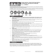 Sealey BT2014 Tester manual cover