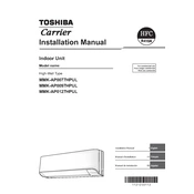 Carrier Toshiba MMK-AP0127HPUL manual cover