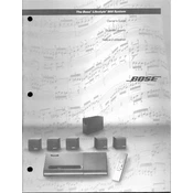 Bose Lifestyle 800 manual cover