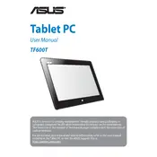 ASUS VivoTab RT Mobile Dock Tablet manual cover