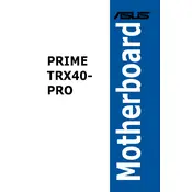 ASUS Prime TRX40-Pro Motherboard manual cover