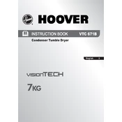 Hoover VTC 671B-80N manual cover