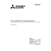 Mitsubishi Electric Video Verification Tool manual cover