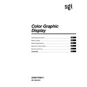 Sony GDM-FW9011 manual cover