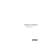 Epson Stylus Pro 9000 manual cover