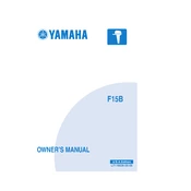 Yamaha F15AEHPL manual cover