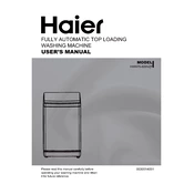 Haier HWM75-826NZP manual cover