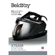 Beldray BEL01035EGFOB Steam Station manual cover