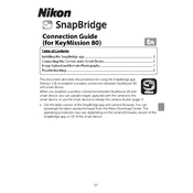 Nikon SnapBridge manual cover