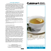 Cuisinart CTK-15CLS manual cover