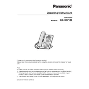 Panasonic KX-HDV130 manual cover