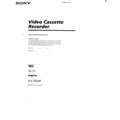 Sony SLV-765HF manual cover