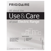 Frigidaire FPEF3077QF manual cover