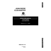 John Deere Clod Buster manual cover