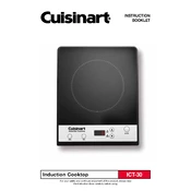 Cuisinart ICT-30 manual cover