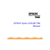 Epson Stylus Color 740i manual cover