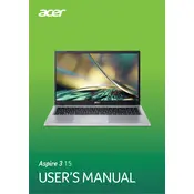 Acer Aspire 3 Intel A315-510P-3905 Laptop manual cover