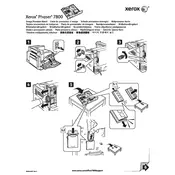 Xerox Phaser 7800 Image Processor Board Printer manual cover