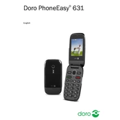 Doro PhoneEasy 631 Phone manual cover