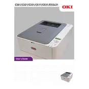 Oki C301 America Printer manual cover