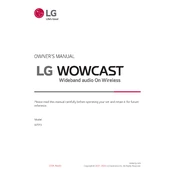 LG WTP3 WTP3.DUSALLK Sound Bar manual cover