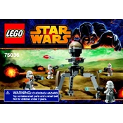 LEGO 75036 Construction Set manual cover