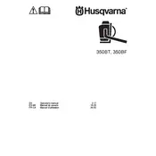 Husqvarna 350BF Leaf Blower manual cover