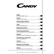 Candy FCT602X manual cover