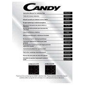 Candy CIB633CTP manual cover