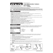 Sealey SA6005 Impact Wrench manual cover