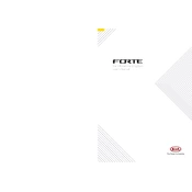 Kia Forte Car Infotainment 2022 Sedan