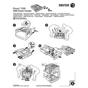 Xerox Phaser 7500 500-Sheet Feeder Printer manual cover