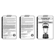 Coleman 4D Rugged Battery Lantern 2000001143 manual cover