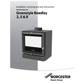 Worcester Greenstyle Bewdley 3 2016 Stove manual cover