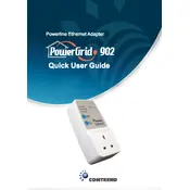 BT White Powerline Adapter manual cover