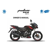 Bajaj Pulsar 125 BS VI manual cover