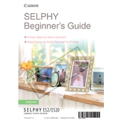 Canon Selphy ES2 manual cover