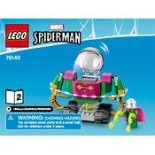 LEGO Spiderman 76149-2 Construction Set manual cover