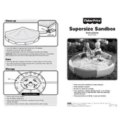 Fisher Price Mattel Supersize Sandbox 75967 Toy manual cover